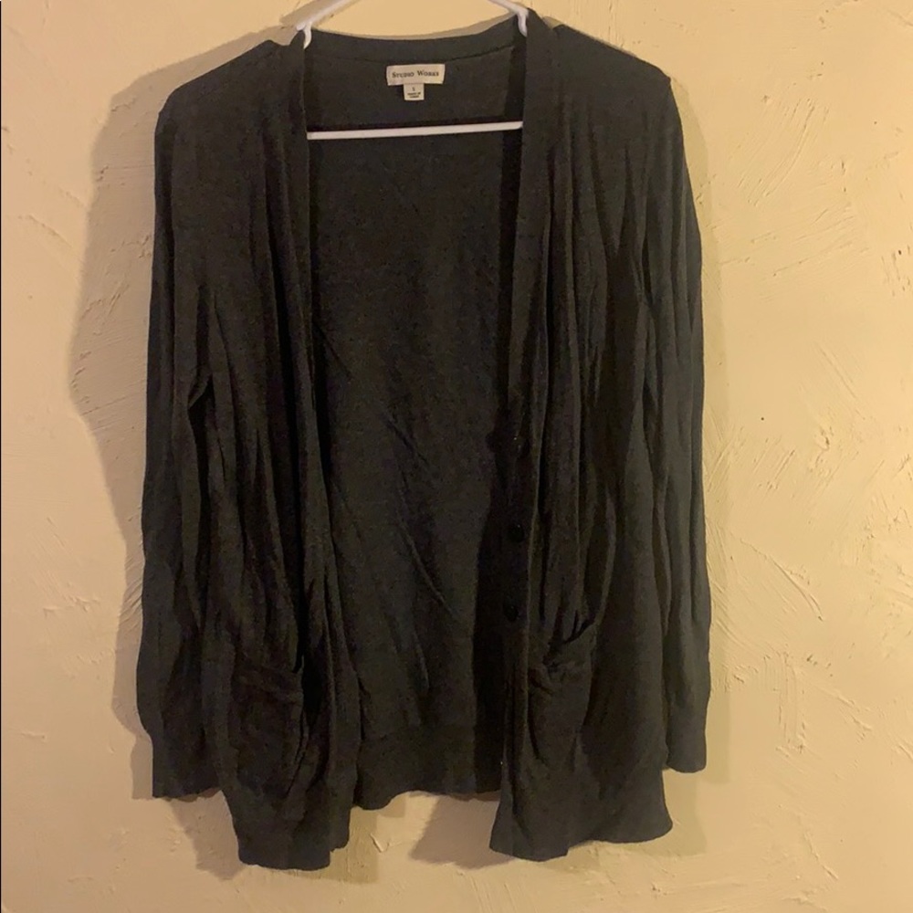Dark Gray Cardigan